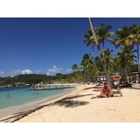 รูปถ่าย กวาเดอลูป(Guadeloupe) หาดลาการาแวล(La Caravelle Beach) 2021-02 31