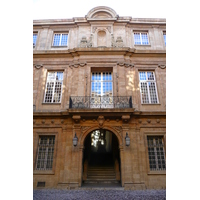 รูปถ่าย ฝรั่งเศส(France) แอ็กซ์-อ็อง-โพรว็องส์(Aix en Provence) ศาลาว่าการเมืองแอ็กซ์(Aix Town Hall) 2008-04 15