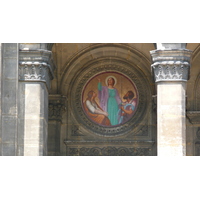 รูปถ่าย ฝรั่งเศส(France) ปารีส(Paris) โบสถ์แซ็ง-โตกุสแต็ง(Saint Augustin Church) 2007-05 37