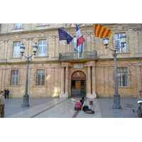รูปถ่าย ฝรั่งเศส(France) แอ็กซ์-อ็อง-โพรว็องส์(Aix en Provence) ศาลาว่าการเมืองแอ็กซ์(Aix Town Hall) 2008-04 7