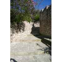 รูปถ่าย ฝรั่งเศส(France) เลส์โบเดอโพรว็องซ์(Baux de Provence) หมู่บ้านโบเดอโพรว็องส์(Baux de Provence Village) 2008-04 5