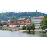 รูปถ่าย สาธารณรัฐเช็ก(Czech Republic) ปราก(Prague) แม่น้ำวัลตาวา(Vltava river) 2007-07 23