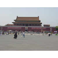 รูปถ่าย จีน(China) ปักกิ่ง(Beijing) จัตุรัสเทียนอันเหมิน(Tiananmen) 2002-05 15