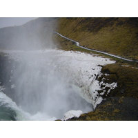 รูปถ่าย ไอซ์แลนด์(Iceland) กูลล์ฟอส(Gullfoss) 2003-03 8
