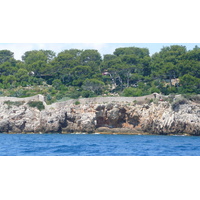 รูปถ่าย ฝรั่งเศส(France) แหลมอ็องตีบ(Cap d'Antibes) อ่าวลาการูป(Anse de la garoupe) 2007-07 16