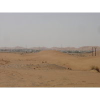 รูปถ่าย สหรัฐอาหรับเอมิเรตส์(United Arab Emirates) จากอัลเลอินไปถนนอาบูดาบี(Al Ain to Abu Dhabi Road) 2005-09 14