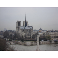รูปถ่าย ฝรั่งเศส(France) ปารีส(Paris) มหาวิหารน็อทร์-ดาม(Notre Dame) 2006-03 2