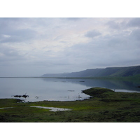 รูปถ่าย ไอซ์แลนด์(Iceland) ถนนหมายเลข 42 ใกล้เซลโวกูร์(Road 42 near Selvogur) 2003-06 9