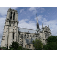 รูปถ่าย ฝรั่งเศส(France) ปารีส(Paris) มหาวิหารน็อทร์-ดาม(Notre Dame) 2007-05 19