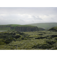 รูปถ่าย ไอซ์แลนด์(Iceland) ถนนหมายเลข 1 จากโยกุลซาร์เลานไปวีก(Road 1 Jokulsarlon to vik) 2003-06 14