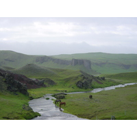 รูปถ่าย ไอซ์แลนด์(Iceland) ถนนหมายเลข 1 จากโยกุลซาร์เลานไปวีก(Road 1 Jokulsarlon to vik) 2003-06 13