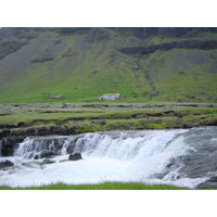 รูปถ่าย ไอซ์แลนด์(Iceland) ถนนหมายเลข 1 จากโยกุลซาร์เลานไปวีก(Road 1 Jokulsarlon to vik) 2003-06 43