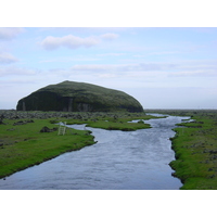 รูปถ่าย ไอซ์แลนด์(Iceland) ถนนหมายเลข 1 จากโยกุลซาร์เลานไปวีก(Road 1 Jokulsarlon to vik) 2003-06 3