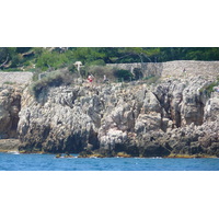 รูปถ่าย ฝรั่งเศส(France) แหลมอ็องตีบ(Cap d'Antibes) อ่าวลาการูป(Anse de la garoupe) 2007-07 8