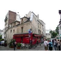 รูปถ่าย ฝรั่งเศส(France) ปารีส(Paris) มังท์มาร์เทรอ(Montmartre) 2007-06 3