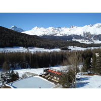 รูปถ่าย สวิสเซอร์แลนด์(Switzerland) ปองเทรซีน่า(Pontresina) โรงแรมแกรนด์โครเนนโฮฟ(Grand Hotel Kronenhof) 2007-01 36
