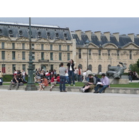 รูปถ่าย ฝรั่งเศส(France) ปารีส(Paris) สวนการูแซลแห่งลูฟวร์(Louvre Carrousel Garden) 2007-05 42