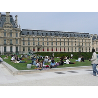 รูปถ่าย ฝรั่งเศส(France) ปารีส(Paris) สวนการูแซลแห่งลูฟวร์(Louvre Carrousel Garden) 2007-05 18