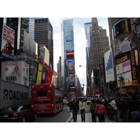 รูปถ่าย สหรัฐอเมริกา(United States) นิวยอร์ก(New York) ไทม์สแควร์(Times Square) 2006-03 11