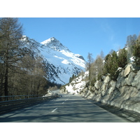 รูปถ่าย สวิสเซอร์แลนด์(Switzerland) ถนนจากคูร์ไปเซนต์มอริตซ์(Chur to St Moritz Road) 2007-01 60