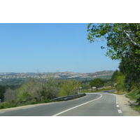 รูปถ่าย ฝรั่งเศส(France) โพรว็องส์(Provence) ถนนจากแอ็กซ์ไปมูรีแยส(Aix to Mouries road) 2008-04 18