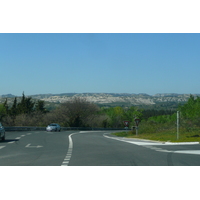 รูปถ่าย ฝรั่งเศส(France) โพรว็องส์(Provence) ถนนจากแอ็กซ์ไปมูรีแยส(Aix to Mouries road) 2008-04 12
