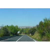 รูปถ่าย ฝรั่งเศส(France) โพรว็องส์(Provence) ถนนจากแอ็กซ์ไปมูรีแยส(Aix to Mouries road) 2008-04 9