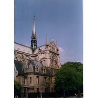 รูปถ่าย ฝรั่งเศส(France) ปารีส(Paris) มหาวิหารน็อทร์-ดาม(Notre Dame) 1996-05 4