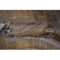รูปถ่าย ฝรั่งเศส(France) กงก์(Conques) โบสถ์แซ็งต์-ฟัว เดอ กงก์(Abbatiale Sainte-Foy de Conques) 2018-04 12
