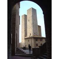 รูปถ่าย อิตาลี(Italy) ซานจีมิญญาโน(San Gimignano) 2004-03 18