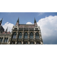 รูปถ่าย ฮังการี(Hungary) บูดาเปสต์(Budapest) อาคารรัฐสภาฮังการี(Budapest Parliament) 2007-06 43