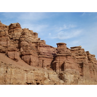 รูปถ่าย คาซัคสถาน(Kazakhstan) หุบผาชารึน(Charyn Canyon) 2007-03 178
