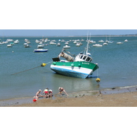รูปถ่าย ฝรั่งเศส(France) ลาแปลน-ซูร์-แมร์(La Plaine sur mer) ท่าเรือลากราแว็ต(Port de la gravette) 2007-07 0