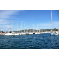 รูปถ่าย ฝรั่งเศส(France) เกาะปอร์เกอรอล(Porquerolles Island) ท่าเรือปอร์เกอรอล(Porquerolles harbour) 2008-05 17