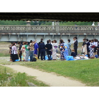 รูปถ่าย ญี่ปุ่น(Japan) เกียวโต(Kyoto) แม่น้ำคาโมะ(Kamo River) 2010-06 19