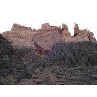 รูปถ่าย คาซัคสถาน(Kazakhstan) หุบผาชารึน(Charyn Canyon) 2007-03 206