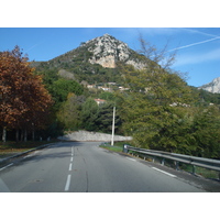 รูปถ่าย ฝรั่งเศส(France) เฟรนช์ริวิเอรา(French Riviera) ถนนจากวองซ์ไปแซ็ง-ฌาเน(Vence to St. Jeannet Road) 2006-12 63