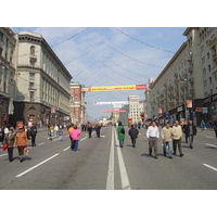 รูปถ่าย รัสเซีย(Russia) มอสโก(Moscow) ถนนตแวร์สกายา(Tverskaya Street) 2005-04 69