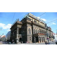รูปถ่าย สาธารณรัฐเช็ก(Czech Republic) ปราก(Prague) ริมฝั่งสเมตานา(Smetanovo nabr) 2007-07 37