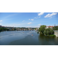 รูปถ่าย สาธารณรัฐเช็ก(Czech Republic) ปราก(Prague) ริมฝั่งสเมตานา(Smetanovo nabr) 2007-07 38