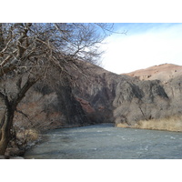 รูปถ่าย คาซัคสถาน(Kazakhstan) หุบผาชารึน(Charyn Canyon) 2007-03 28
