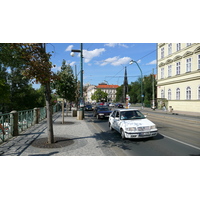 รูปถ่าย สาธารณรัฐเช็ก(Czech Republic) ปราก(Prague) ริมฝั่งสเมตานา(Smetanovo nabr) 2007-07 26