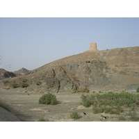 รูปถ่าย โอมาน(Oman) จากบูไรมิไปถนนโซฮาร์(Buraimi to Sohar road) 2005-03 27