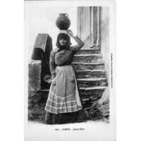 รูปถ่าย ฝรั่งเศส(France) คอร์สิคา(Corsica) โปสการ์ดเก่า(Old Postcards) 1900-01 340