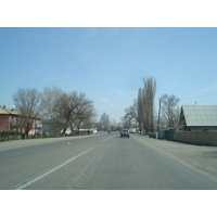 รูปถ่าย คาซัคสถาน(Kazakhstan) ถนนจากอัลมาตีไปหุบผาชารึน(Almaty to Charyn Canyon road) 2007-03 26