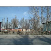 รูปถ่าย คาซัคสถาน(Kazakhstan) ถนนจากอัลมาตีไปหุบผาชารึน(Almaty to Charyn Canyon road) 2007-03 11