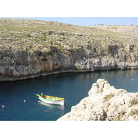 รูปถ่าย มอลตา(Malta) ถ้ำสีน้ำเงินแห่งซูร์รีก(Zurrieq Blue grotto) 2003-03 14