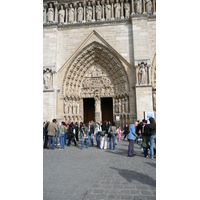 รูปถ่าย ฝรั่งเศส(France) ปารีส(Paris) มหาวิหารน็อทร์-ดาม(Notre Dame) 2007-05 25