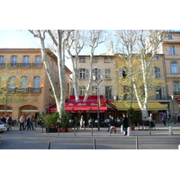รูปถ่าย ฝรั่งเศส(France) แอ็กซ์-อ็อง-โพรว็องส์(Aix en Provence) ถนนมีราโบ(Cours Mirabeau) 2008-04 15