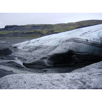 รูปถ่าย ไอซ์แลนด์(Iceland) เมียร์กาลส์โจกูล(Myrdalsjokull) 2003-03 1